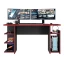 Mesa Gamer Preto/Vermelho